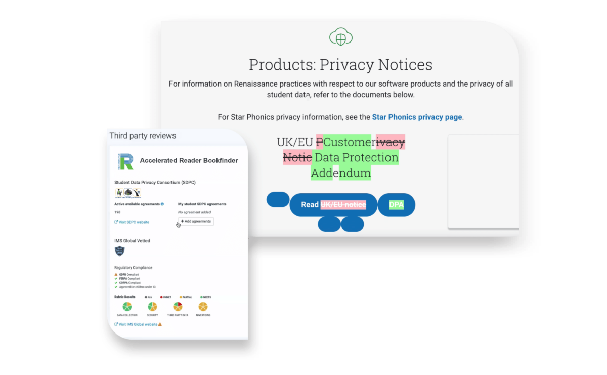 Privacy policy changes