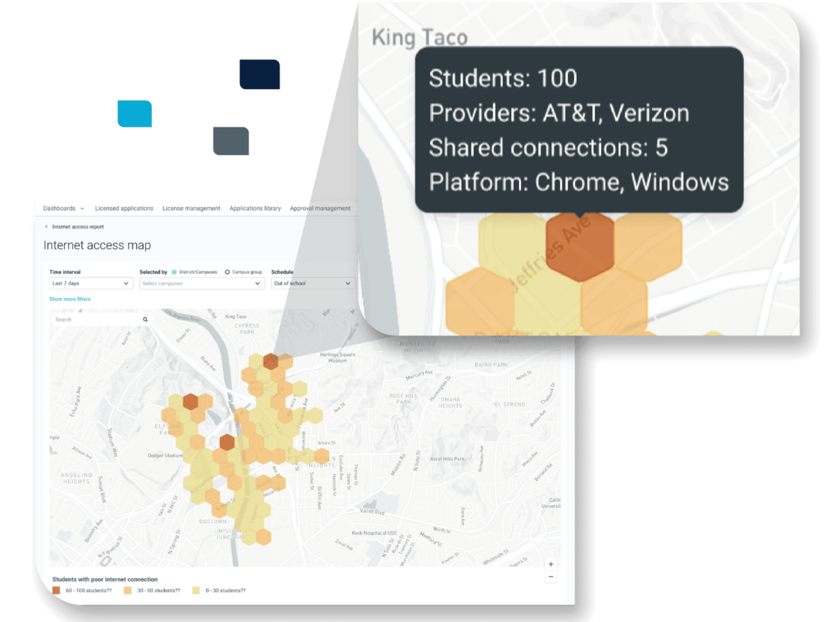 Digital Equity connection map