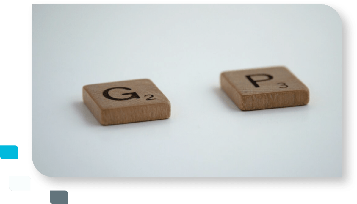 Generative AI scrabble pieces