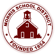 logotipo del distrito escolar de morris
