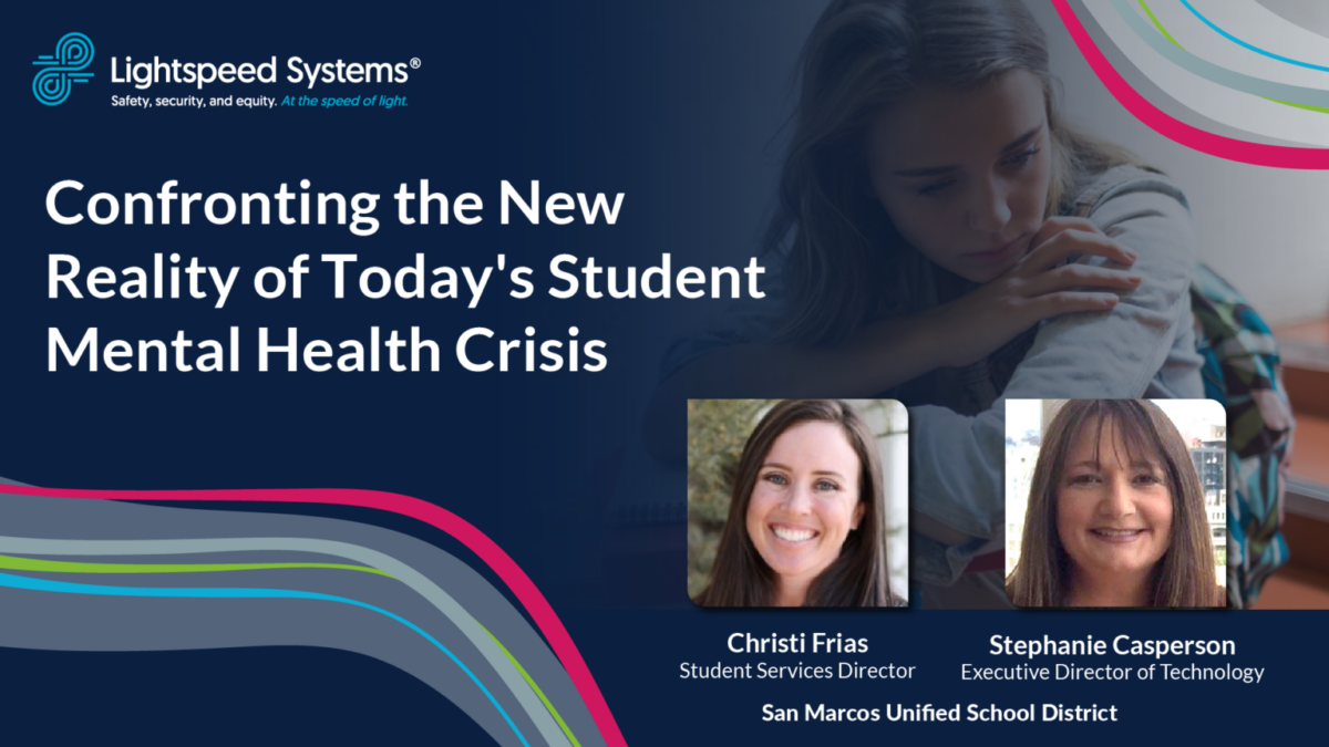 Webinar - Confronting today's student mental health crisis.