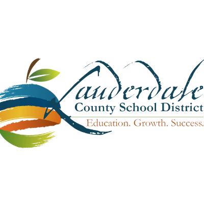 Logotipo do distrito escolar do condado de Lauderdale