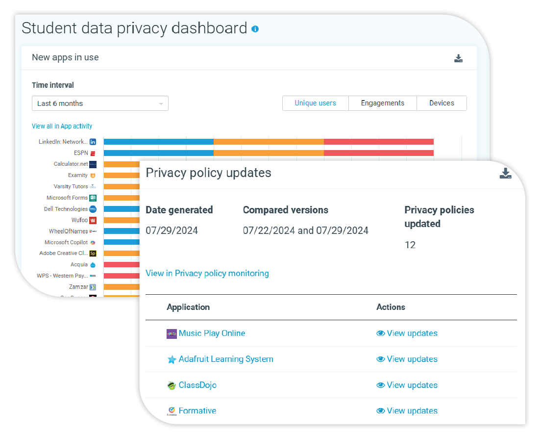 Compliance Student Data Privacy screenshot