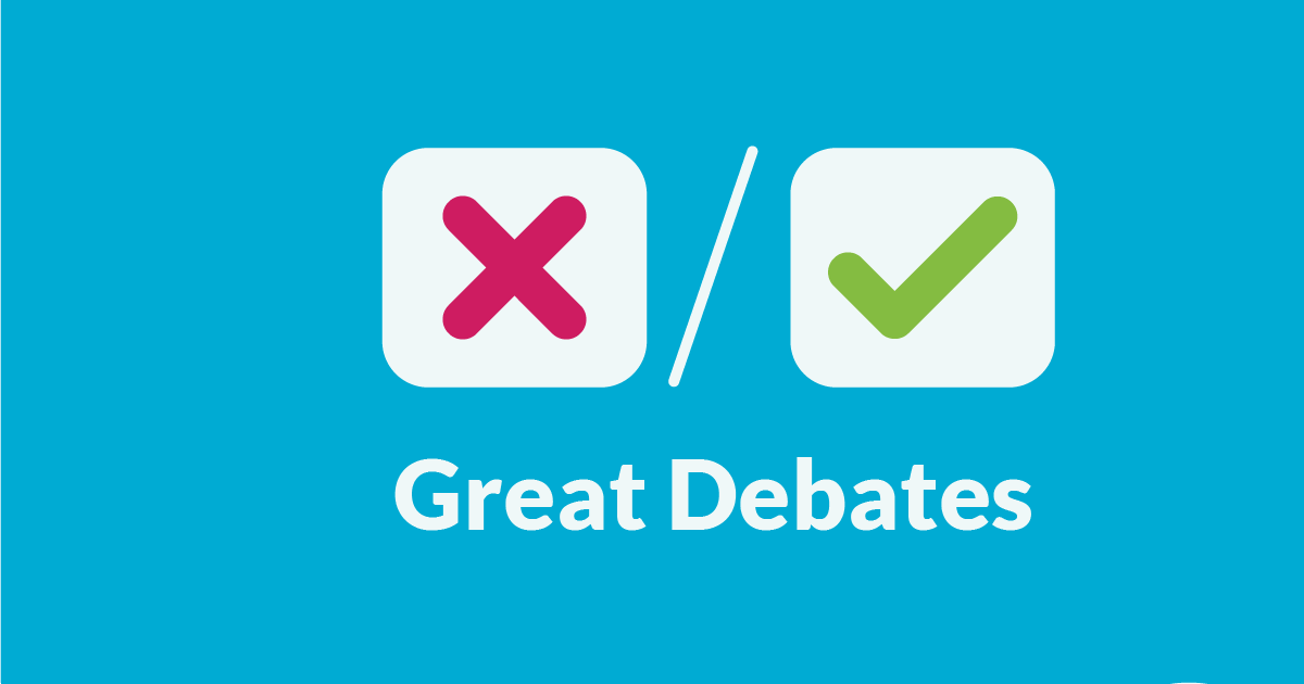 Great Debate iconography